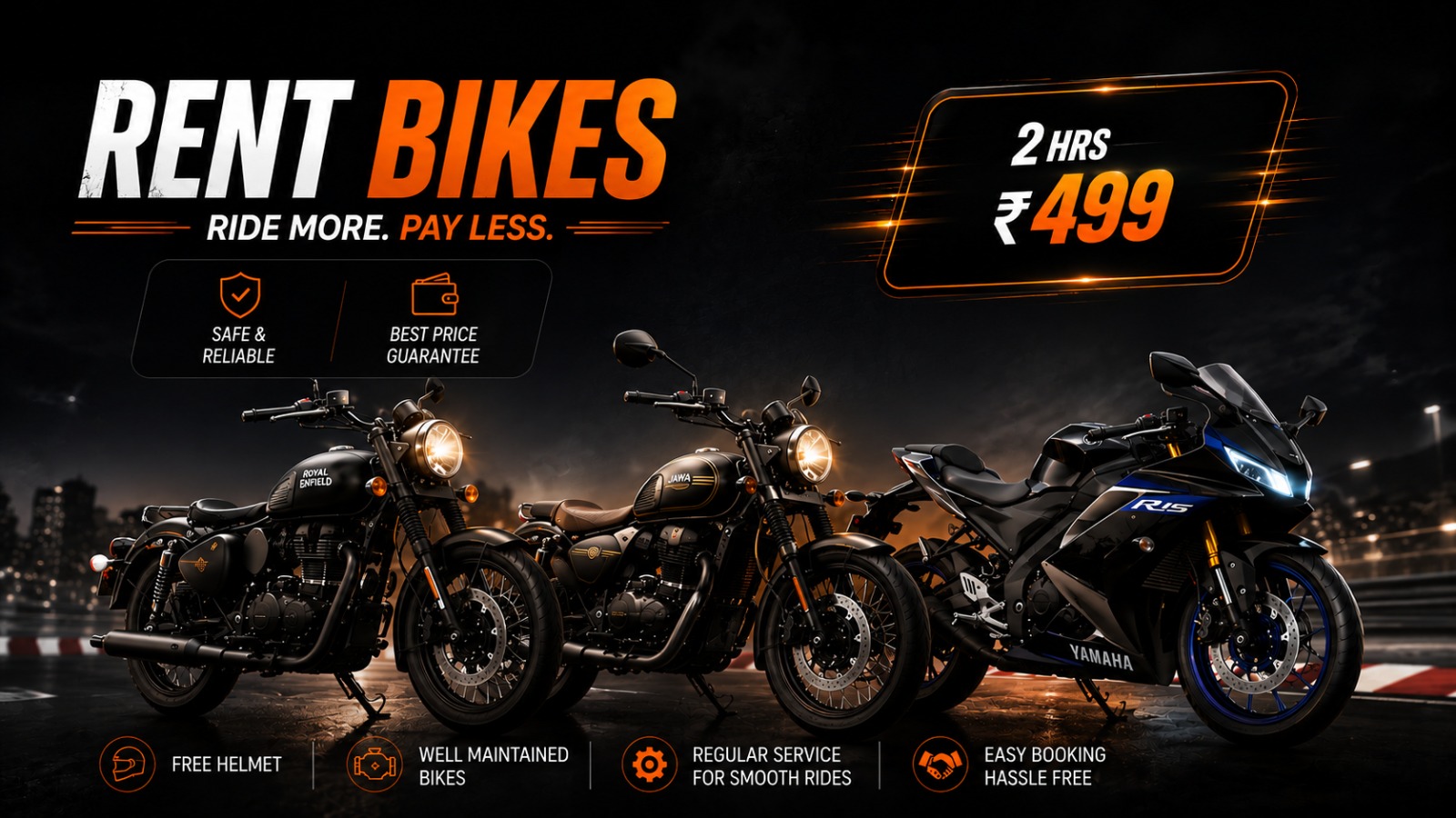 maa mangala bike rental